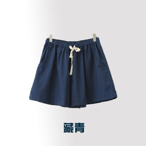 LUCKBN Women Elastic Waist Casual Loose Pants