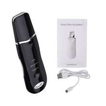 Load image into Gallery viewer, CKEYIN Professional Ultrasonic Rechargeable Facial Skin Scrubber