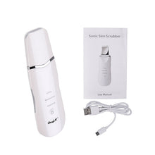 Load image into Gallery viewer, CKEYIN Professional Ultrasonic Rechargeable Facial Skin Scrubber