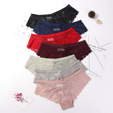 Load image into Gallery viewer, ECMLN Women 3 Pcs Lace Breathable Soft Underwear