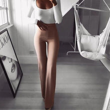 Load image into Gallery viewer, IMCUTE Women Flared Wide Legs Pants
