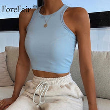 Load image into Gallery viewer, FOREFAIR Women Ribbed Tank Top