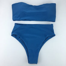 Load image into Gallery viewer, CIKINI Women Push up High Waist Brazilian Bikini Set