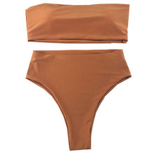 Load image into Gallery viewer, CIKINI Women Push up High Waist Brazilian Bikini Set