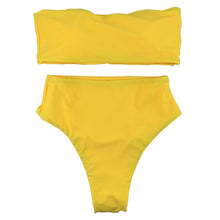 Load image into Gallery viewer, CIKINI Women Push up High Waist Brazilian Bikini Set