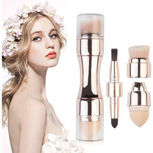PRETTY COMY 4 In 1 Makeup Brushes
