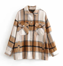 Load image into Gallery viewer, TOPPIES Women Loose Oversize Woolen Coat