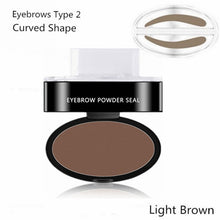 Load image into Gallery viewer, HUAMIANLI Natural Arched Eyebrow Powder Seal