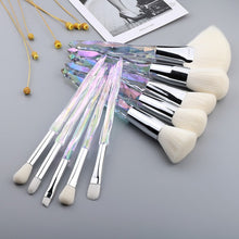 Load image into Gallery viewer, FLD 10Pcs Crystal Makeup Brushes Set