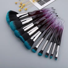 Load image into Gallery viewer, FLD 10Pcs Crystal Makeup Brushes Set
