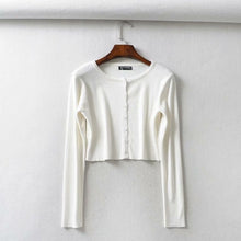 Load image into Gallery viewer, BRUSCREST Women Cropped Sweater