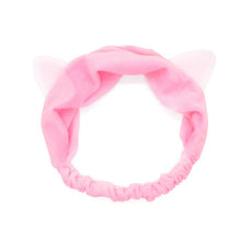 Load image into Gallery viewer, BYEOAUURTSY Flannel Cosmetic Headbands Soft Bowknot