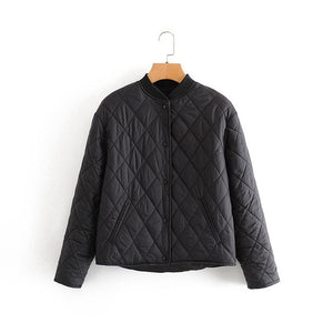 TANGADA Women Oversize Cotton Padded Coat