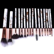 Load image into Gallery viewer, BEAUTIES 5/10/15pcs Marble Makeup Brushes