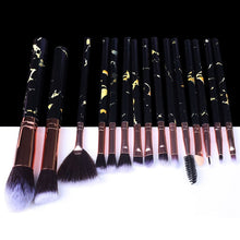 Load image into Gallery viewer, BEAUTIES 5/10/15pcs Marble Makeup Brushes