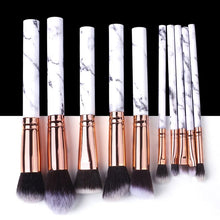 Load image into Gallery viewer, BEAUTIES 5/10/15pcs Marble Makeup Brushes