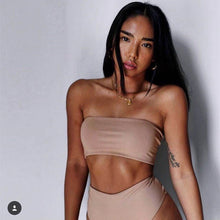 Load image into Gallery viewer, CIKINI Women Push up High Waist Brazilian Bikini Set