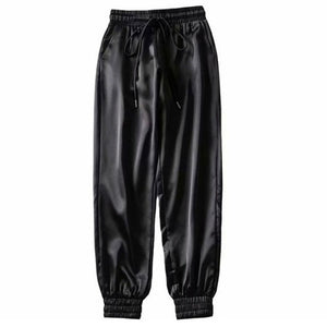 GAOKE Women Loose Elegant High Waist Flare Trousers
