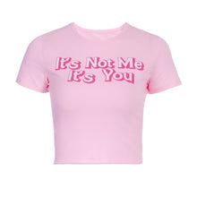 Load image into Gallery viewer, ARTSU Women Candy Color Cute Print Crop Top