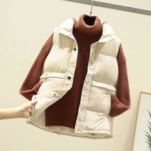 Load image into Gallery viewer, HWLZLTZHT Women Sleeveless Padded Vest