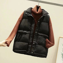 Load image into Gallery viewer, HWLZLTZHT Women Sleeveless Padded Vest