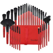 Load image into Gallery viewer, KAINUOA 32Pcs Makeup brushes Sets With Bag Eye Shadow Eyebrow Highlighter