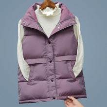 Load image into Gallery viewer, HWLZLTZHT Women Sleeveless Padded Vest