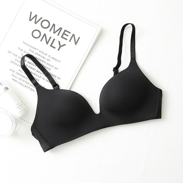 ECMLN Women Seamless Push Up Bra