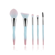 Load image into Gallery viewer, FLD 5Pcs Crystal Style Makeup Brushes Set