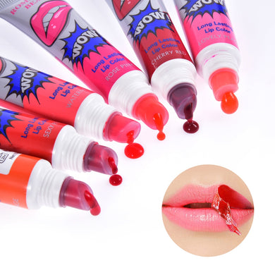 ROMANTIC BEAR Amazing 6 Colors Peel Off Liquid Lipstick