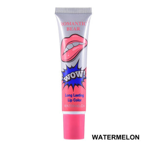 ROMANTIC BEAR Amazing 6 Colors Peel Off Liquid Lipstick