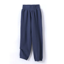 Load image into Gallery viewer, GCAROL Extra Long Hooded Fleece Sweatshirt And Pants Two Piece Set