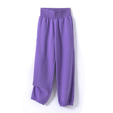 Load image into Gallery viewer, GCAROL Extra Long Hooded Fleece Sweatshirt And Pants Two Piece Set