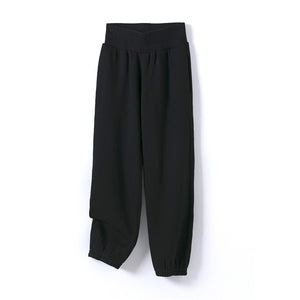 GCAROL Extra Long Hooded Fleece Sweatshirt And Pants Two Piece Set