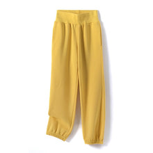 Load image into Gallery viewer, GCAROL Extra Long Hooded Fleece Sweatshirt And Pants Two Piece Set