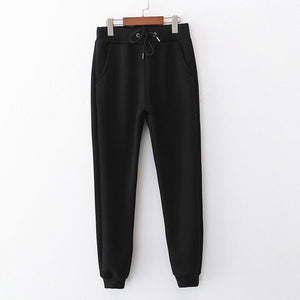SHERHURE Women Casual Loose Thicken Pants