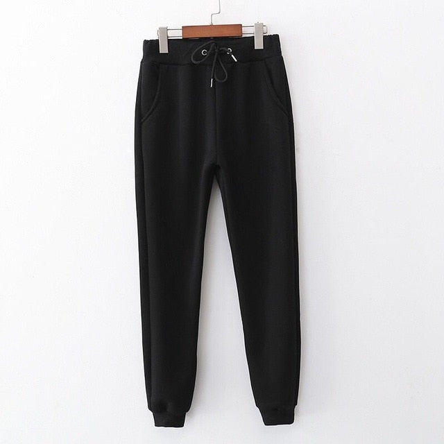 SHERHURE Women Casual Loose Thicken Pants