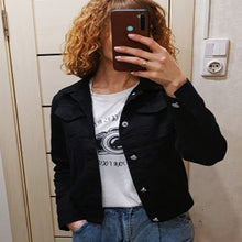 Load image into Gallery viewer, MSDASTE Women Denim Basic Slim Jacket