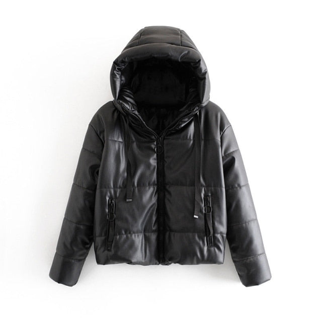 WIXRA Women Loose Hooded Waterproof Coat