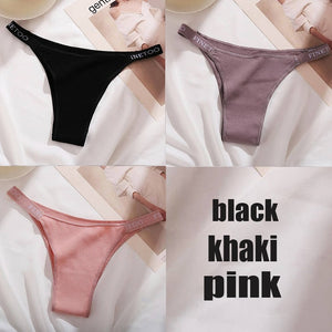 FINETOO Women 3PCS/Set Cotton Underwear