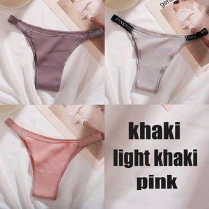 FINETOO Women 3PCS/Set Cotton Underwear