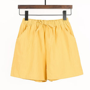 LUCKBN Women Elastic Waist Casual Loose Pants