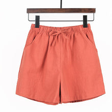 Load image into Gallery viewer, LUCKBN Women Elastic Waist Casual Loose Pants