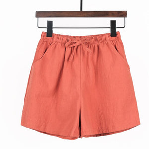 LUCKBN Women Elastic Waist Casual Loose Pants