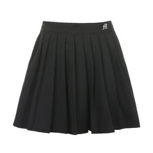 Load image into Gallery viewer, HEYounGIRL Casual Mini Pleated Letter Print Skirt