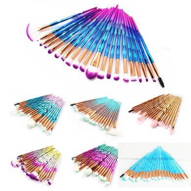 Diamond And Crystal Make Up Brushes