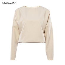 Load image into Gallery viewer, MNEALWAYS18 Women Vintage Top And Zipper Khaki Pants