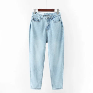 WIXRA Women High Waist Denim Jeans