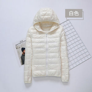 LISM Women Ultralight Hooded Jacket