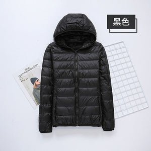 LISM Women Ultralight Hooded Jacket